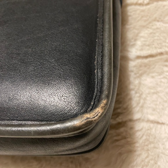 Coach Vintage Compact Pouch in Black - Picture 7 of 12